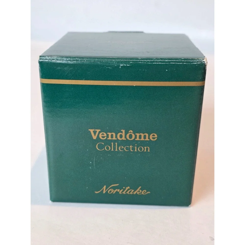 Vendome Noritake Crystal Votive‎ Candle Holder Made in Germany with Candle